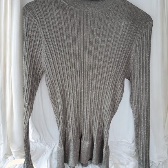 Sparkle Glitter Turtleneck Sweater Size Xl Worthington